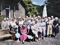 Lunch at Gliffaes in the 1990s